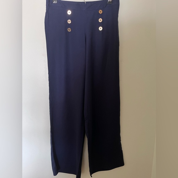 Lilly Pulitzer Pants - Lily Pulitzer Cruise Nautical Style Accent Buttons Size S